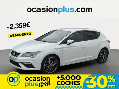 Usado Seat Leon FR 150 CV (110 kW) 2018 Blanco