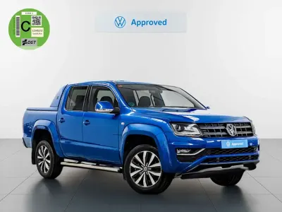 Usado VW Amarok Aventura 204 CV (150 kW) 2021 Azul Pickup/Camioneta