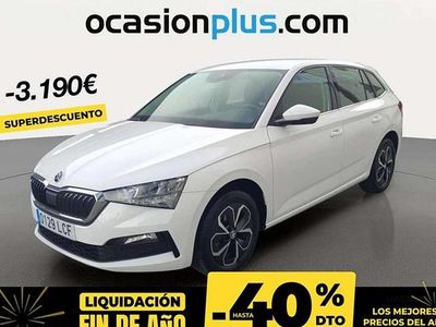 Blanco Usado 2019 Skoda Scala Ambition Utilitario | 12.710 € (Precio justo)