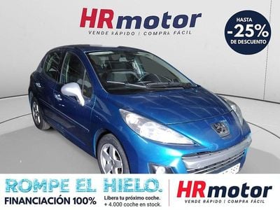 Usado Peugeot 207 Sport 95 CV (69 kW) 2009 Azul Familiar