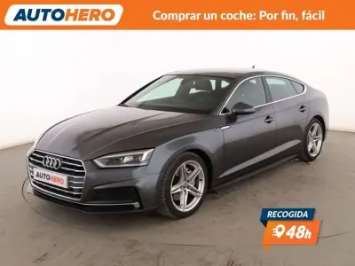 Usado Audi A5 Sportback Comfort 190 CV (139 kW) 2019 Gris Utilitario