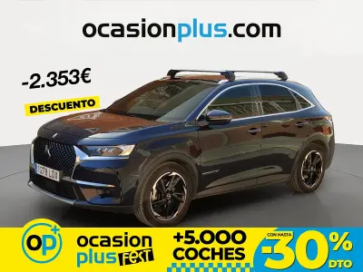 Usado DS Automobiles DS7 Crossback Grand Chic 300 CV (220 kW) 2020 Azul SUV
