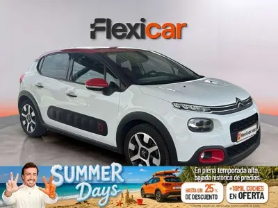 Usado Citroën C3 PureTech 82 CV (60 kW) 2018 Blanco Utilitario