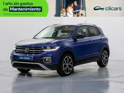 Usado VW T-Cross Sport 110 CV (80 kW) 2021 Azul SUV