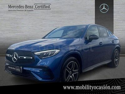 Usado Mercedes GLC300 AMG line 258 CV (189 kW) 2023 Spektral blue  metallic paint Coupe