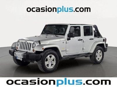 Usado Jeep Wrangler Unlimited Sahara 199 CV (146 kW) 2016 Gris plata SUV