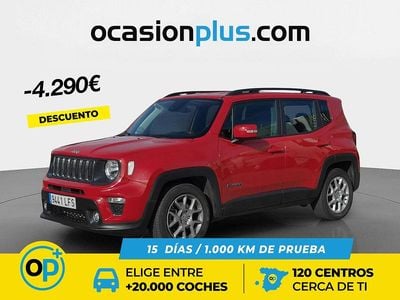 Usado Jeep Renegade Longitude 150 CV (110 kW) 2020 Rojo SUV