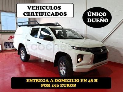 Usado Mitsubishi L200 150 CV (110 kW) 2021 Blanco Recogida