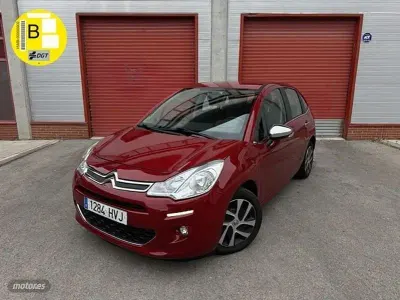 Usado Citroën C3 68 CV (50 kW) 2014 Rojo Berlina