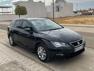 Usado Seat Leon ST Style 150 HP (110 kW) 2020 Preto Carrinha