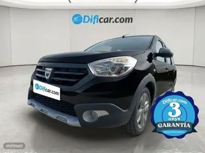 Usado Dacia Lodgy Stepway 110 CV (80 kW) 2016 Negro Monovolumen