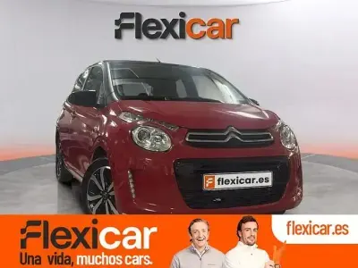 Usado Citroën C1 Shine 72 CV (52 kW) 2019 Rojo Utilitario