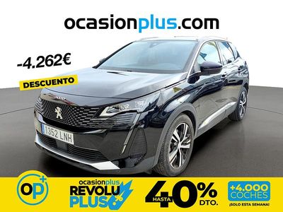 Usado Peugeot 3008 GT 225 CV (165 kW) 2021 Negro SUV