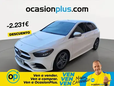 Usado Mercedes B200 150 CV (110 kW) 2019 Blanco Monovolumen