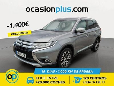 Gris Usado 2017 Mitsubishi Outlander Motion SUV | 18.900 € (Un poco caro)