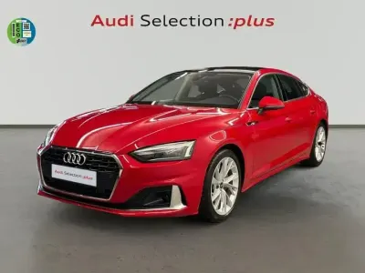 Usado Audi A5 Advanced Plus 204 CV (150 kW) 2022 Rojo Coupe