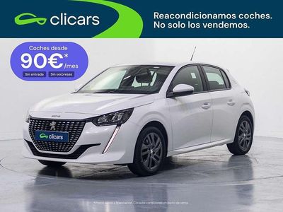 Usado Peugeot 208 Active 102 CV (75 kW) 2021 Blanco Utilitario