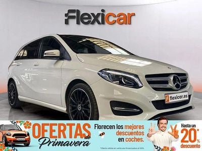 Usado Mercedes B200 136 CV (100 kW) 2017 Blanco Monovolumen