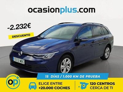 Usado VW Golf VIII Life 115 CV (84 kW) 2022 Azul Familiar
