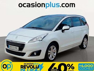 Usado Peugeot 5008 Allure 115 CV (84 kW) 2014 Blanco Monovolumen
