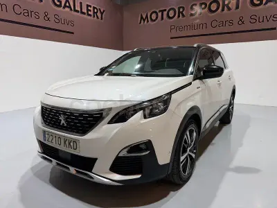 Usado Peugeot 5008 GT-line 150 CV (110 kW) 2018 Blanco SUV