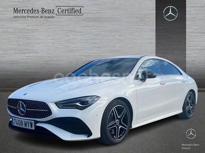 Blanco polar Usado 2025 Mercedes CLA220 AMG line Berlina | 41.500 € (Precio justo)