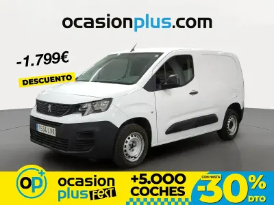 Usado Peugeot Partner 98 CV (72 kW) 2022 Blanco Monovolumen