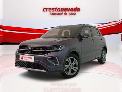 Usado VW T-Cross R-line 116 CV (85 kW) 2024 Gris SUV
