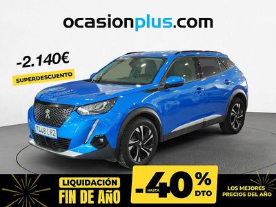 Azul Usado 2021 Peugeot 2008 Allure SUV | 14.200 € (Precio justo)