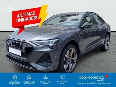 Usado Audi e-tron Sportback S-Line 300 kW (408 CV) 2023 Gris SUV