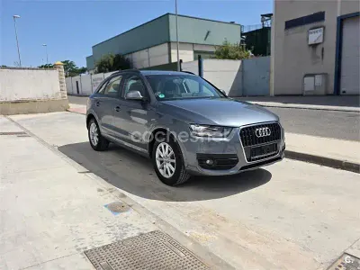 Usado Audi Q3 150 CV (110 kW) 2014 Gris / plata SUV