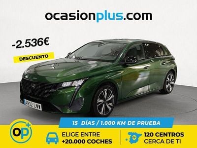 Verde Usado 2022 Peugeot 308 Allure Berlina | 14.700 € (Precio justo)