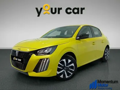 Usado Peugeot e-208 Style 114 kW (156 CV) 2026 Amarillo Utilitario