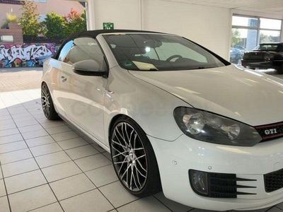 Usado VW Golf Cabriolet GTI 210 CV (154 kW) 2012 Blanco Descapotable