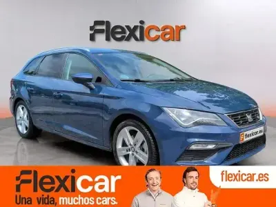 Usado Seat Leon FR 150 CV (110 kW) 2017 Azul