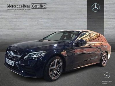Usado Mercedes C200 184 CV (135 kW) 2019 Azul Familiar