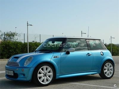 Usado Mini Cooper S 163 CV (119 kW) 2003 Azul Utilitario