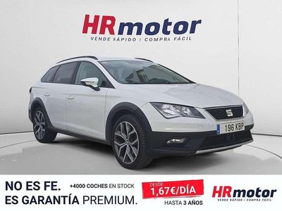 Usado Seat Leon X-Perience 4Drive 186 CV (136 kW) 2017 Blanco Familiar