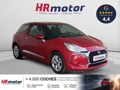 Usado DS Automobiles DS3 82 CV (60 kW) 2016 Rojo Utilitario