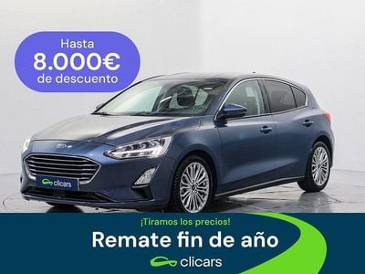 Azul Usado 2019 Ford Focus Titanium | 14.990 € (Precio justo)