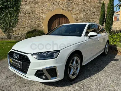 Usado Audi A4 S-Line 150 CV (110 kW) 2022 Blanco Familiar