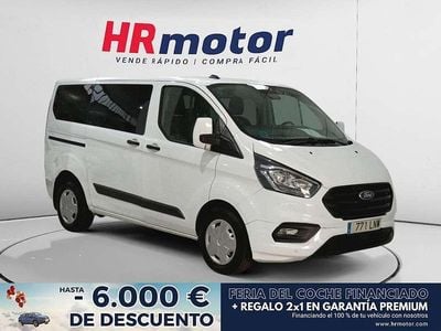 Blanco Usado 2021 Ford Transit Custom Van | 23.350 € (Precio justo)
