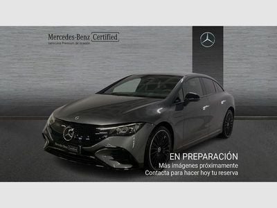 Usado Mercedes EQE350 AMG line 214 kW (292 CV) 2024 Gris / plateado Berlina