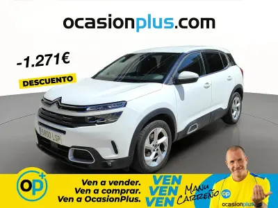 Usado Citroën C5 Aircross Live 131 CV (96 kW) 2021 Blanco SUV