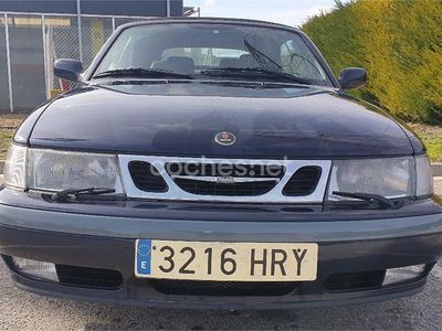 Usado Saab 9-3 130 CV (95 kW) 1998 Azul Descapotable