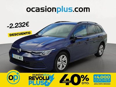 Usado VW Golf VIII Life 115 CV (84 kW) 2022 Azul Familiar