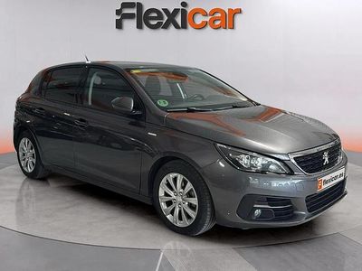 Usado Peugeot 308 Style 131 CV (96 kW) 2020 Gris Utilitario