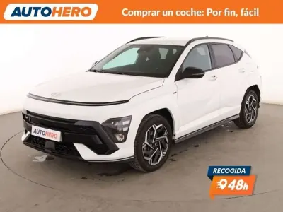 Usado Hyundai Kona N Line 141 CV (103 kW) 2023 Blanco SUV