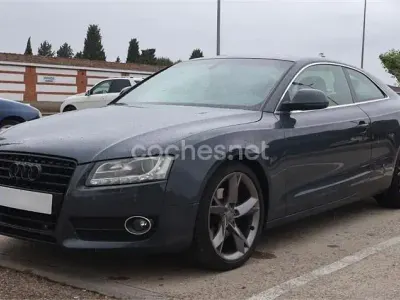 Usado Audi A5 190 CV (139 kW) 2008 Gris / plata Coupe