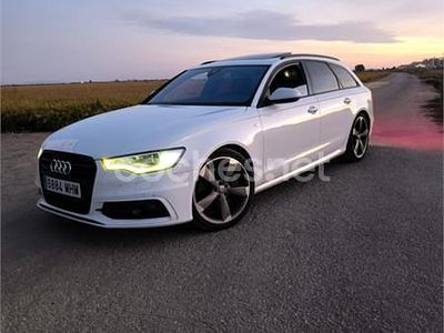 Usado Audi A6 313 CV (230 kW) 2012 Blanco Familiar